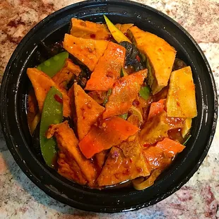 Bean curd home style