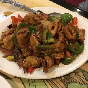 Spicy Pork Intestines