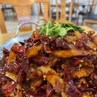 Dry Pot Spicy Shrimp