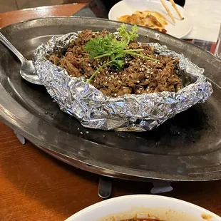 Beef Brisket with Turnip in Clay Pot
