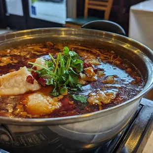 Spicy Fish and Chinese Herb Spice Stew