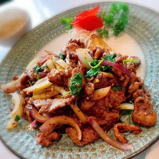67. Lamb in Cumin Sauce (not really spicy, but delicious!)