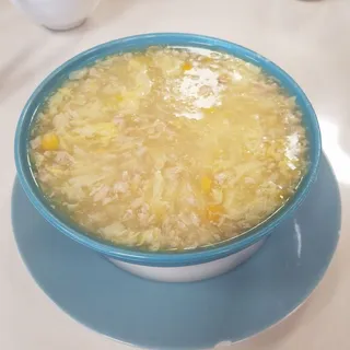 16. Minced Chicken and Corn Soup