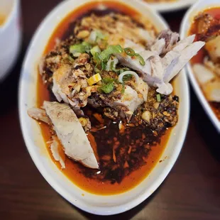 口水鸡/salivation chicken: this sauce is magical