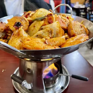 Stir fry hot pot