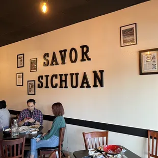 sushi and sashimi, interior
