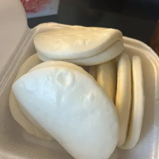 4 PLAIN STEAMED BUNS No Filling