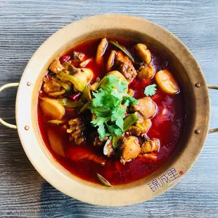 Braised chicken with Chinese yam of Chongqing 重庆芋儿鸡