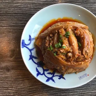 Steamed pork in rice flower 粉蒸肉