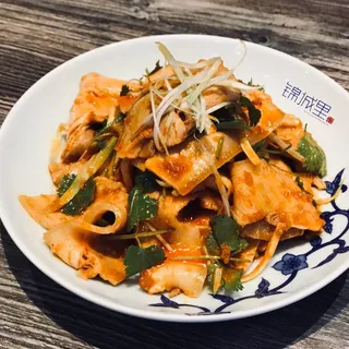 Sliced Pork in Minced Garlic