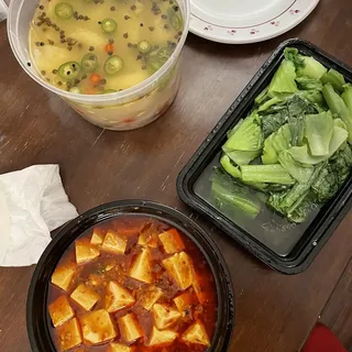 Mapo Tofu with Grounded Beef