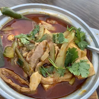 Braised Tofu with Intestine
