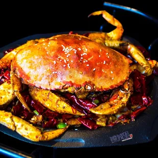 #Xizhi Wok Fried Crab 吸指香辣蟹