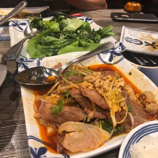 Boiled Beef in Chili Sauce