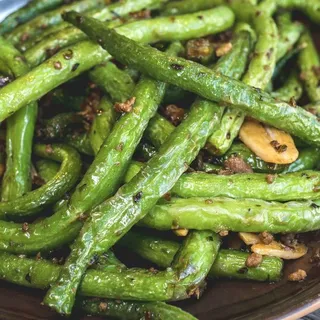 Dry fried string beans