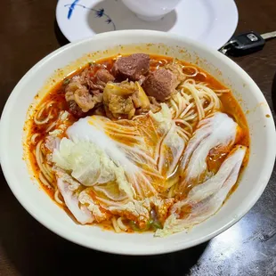 Brasied Beef Noodle Soup