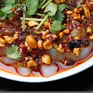 sichuan mung bean noodles