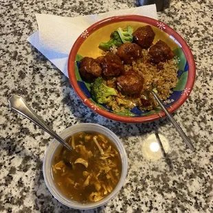 General Tsos Chicken Dinner