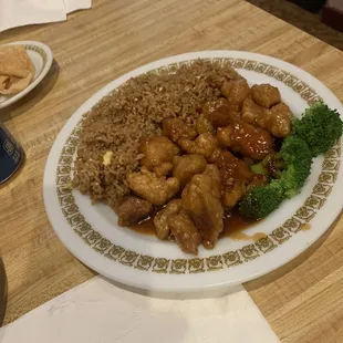 General Tso's Chicken Lunch