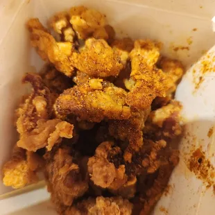 chicken wings and fried chicken, food