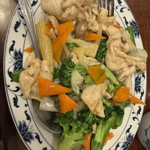 Chicken with Vegetable
