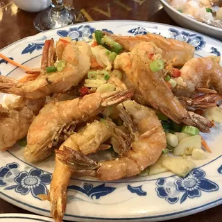 Pepper Salt Jumbo Shrimps