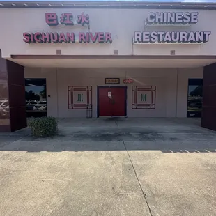 Outside