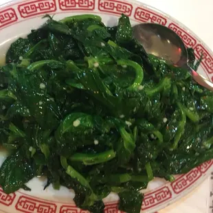 Snow Pea Leaves