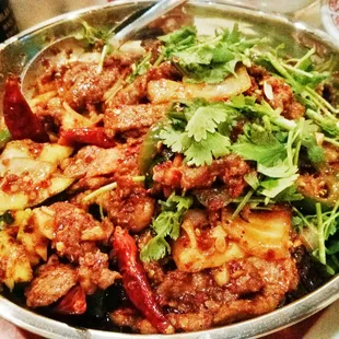 Dry Pot Lamb