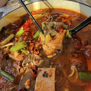 毛血旺