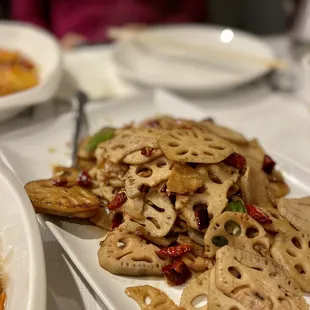 C11 Sautéed Lotus Roots