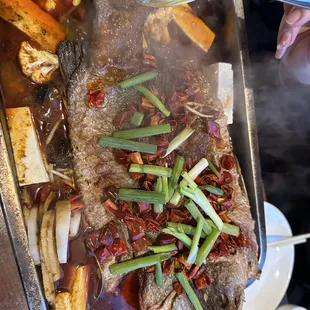Sichuan Style Spicy Fish Filet