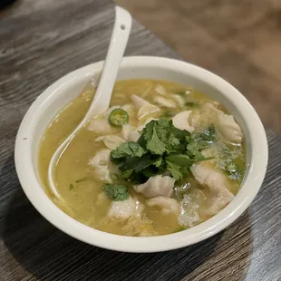 Fish in Peppercorn Broth