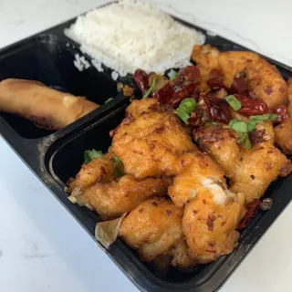 Sichuan Crispy Fish Lunch ()