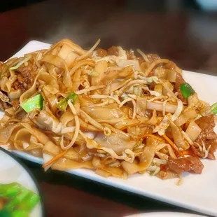 Beef chow fun