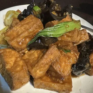 Braised Tofu with Baby Bok-Choy