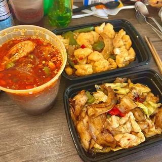 Hot and Sour Pig Intestine Noodle