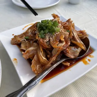 Sliced Pig Ear in Chili Oil