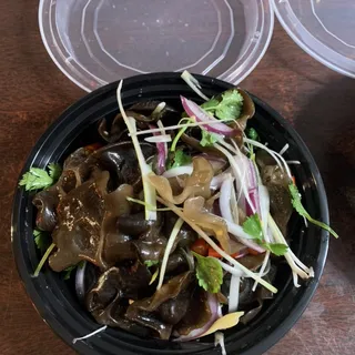 Wood Ear with Chopped Chili