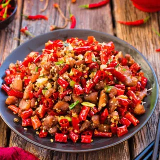 Chong Qing Style Chili Chicken
