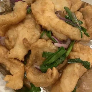 Salt Pepper Flounder Fillet