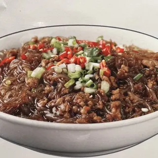 Vermicelli with minced pork