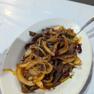 B8. Sichuan Beef
