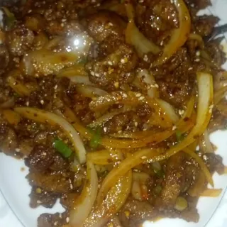 B19. Hot Spicy Lamb with Cumin