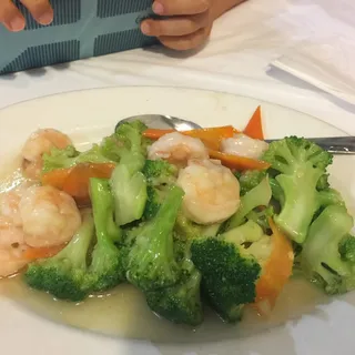 S1. Prawn with Broccoli