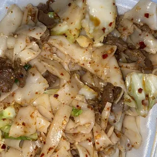 N13. Hot Spicy Flat Rice Noodle