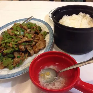 B4. Beef with Bitter-Melon