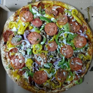 Another great pizza from Siciley pizza to your family.