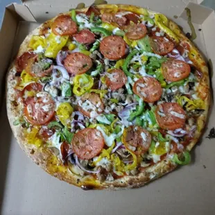 The best ever  pizza .veggie is my favorite.