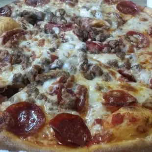 Sausage  &amp; Pepperoni.  You've GOT to try it!